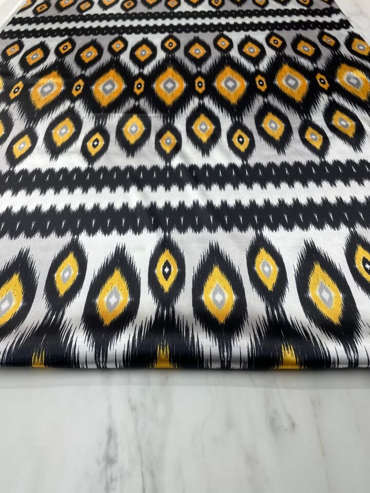 Neo Desen Elbiselik Gömleklik Tivil Saten Kumaş