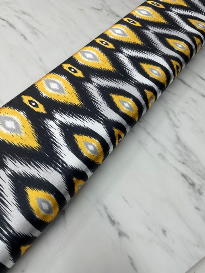 Neo Desen Elbiselik Gömleklik Tivil Saten Kumaş