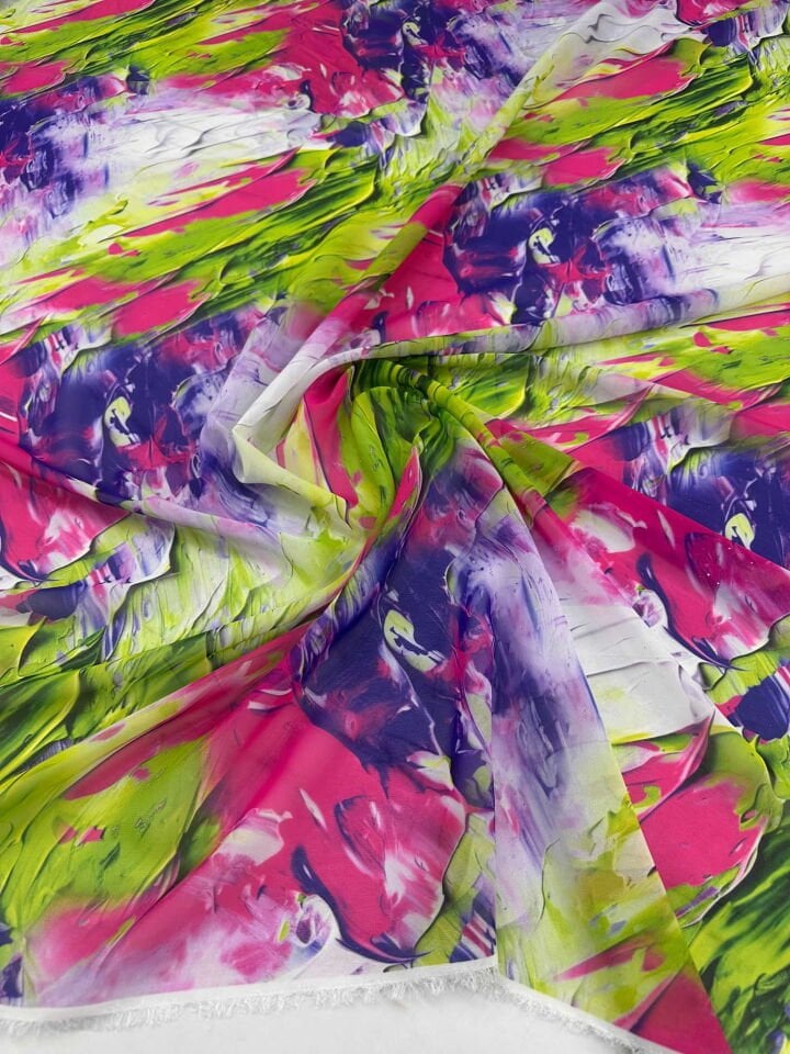 Eva Desen Şifon Kumaş Elbise Etek Payeo Şal