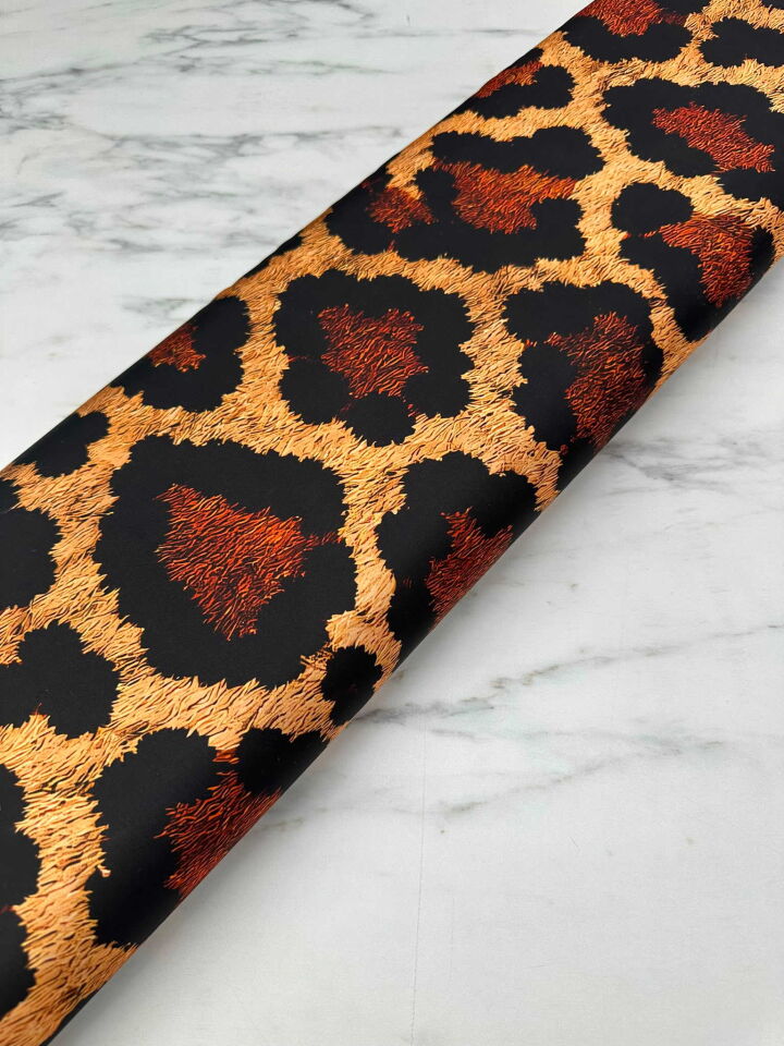 Leopar  İpek Saten