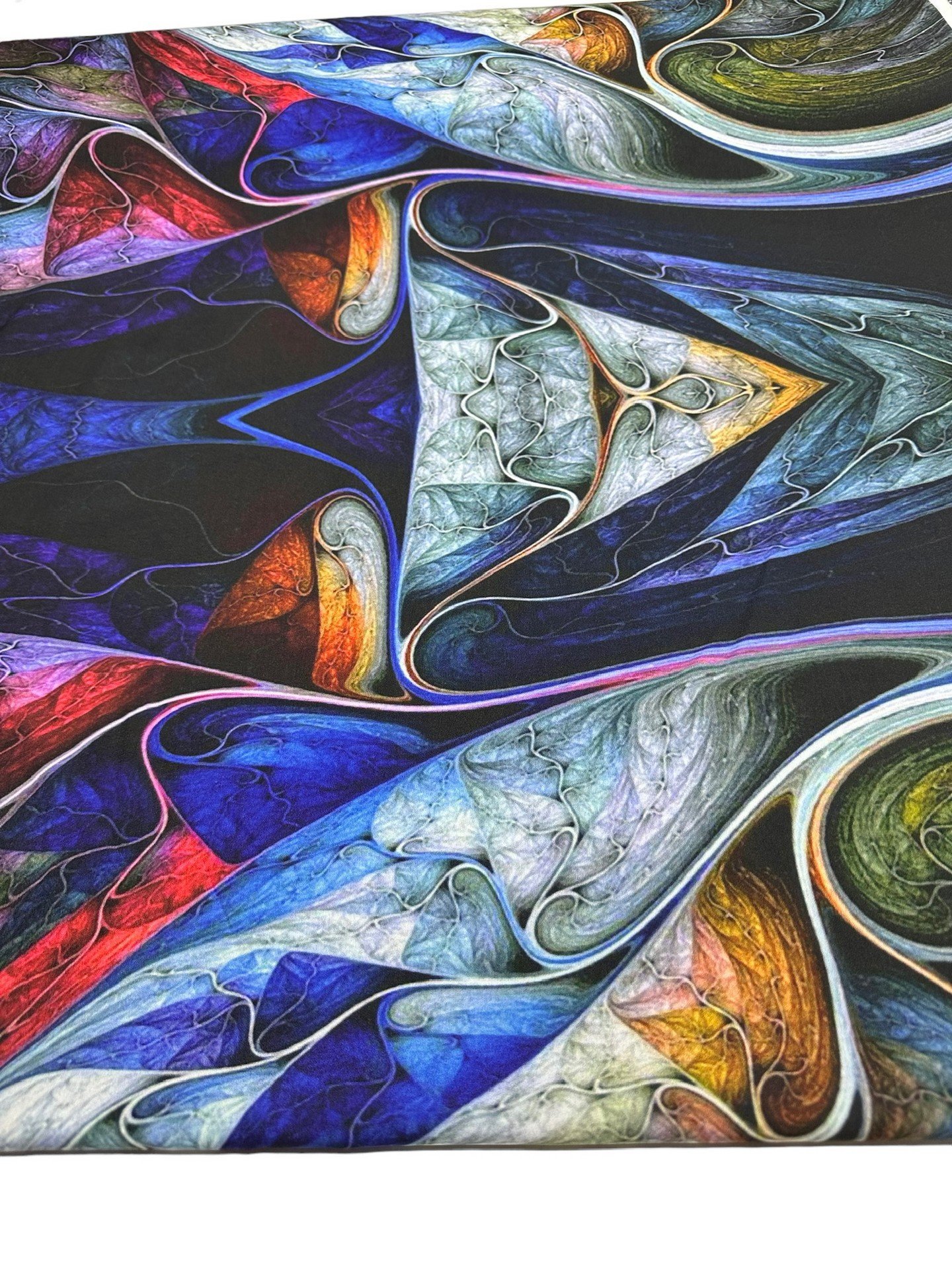 Hipnoz Desen Elbiselik Gömleklik Krep Kumaş