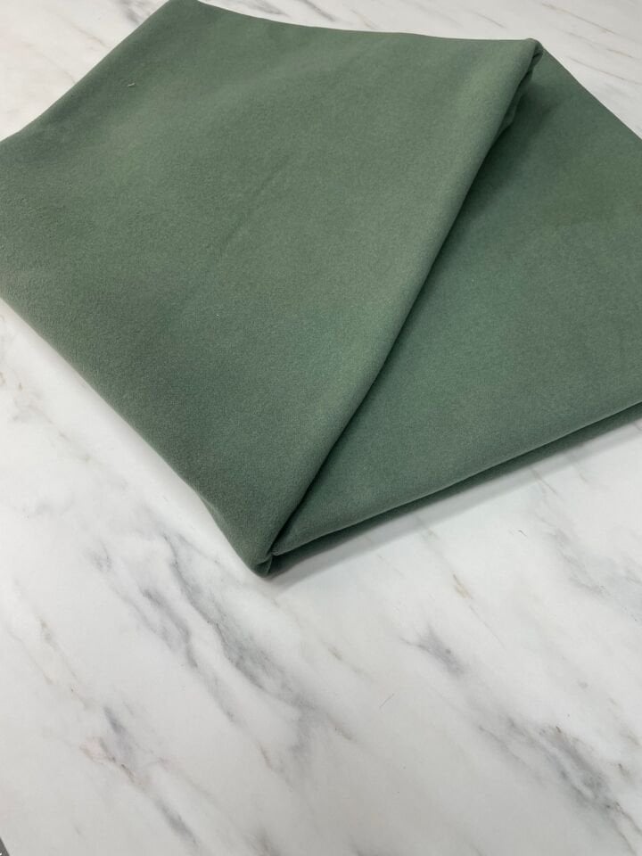 Mint Yeşili  Kabanlık Kaşe Kumaş