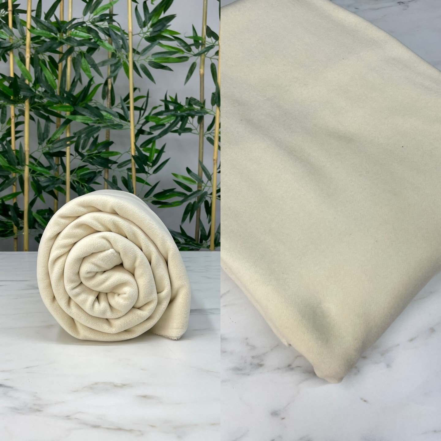 Krem Renk Kabanlık Kaşe Kumaş