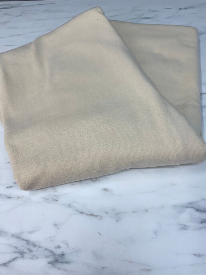 Krem Renk Kabanlık Kaşe Kumaş