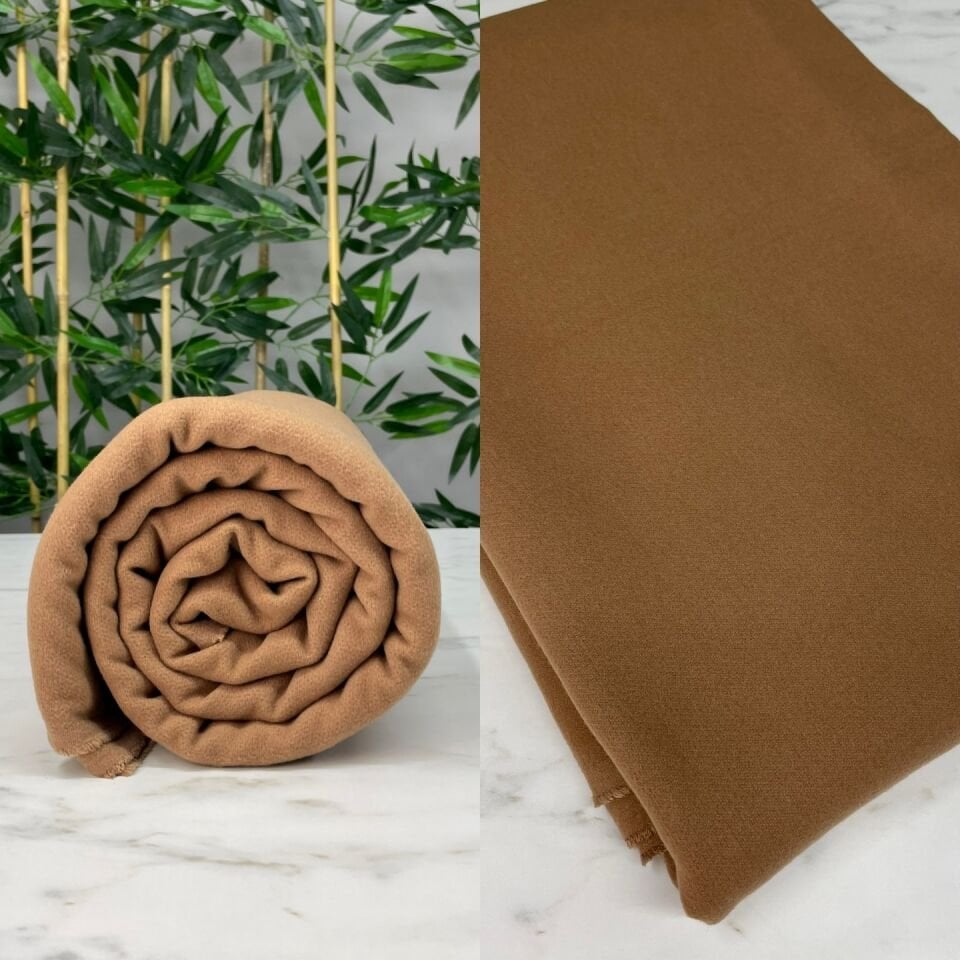 Taş Rengi Kabanlık Kaşe Kumaş