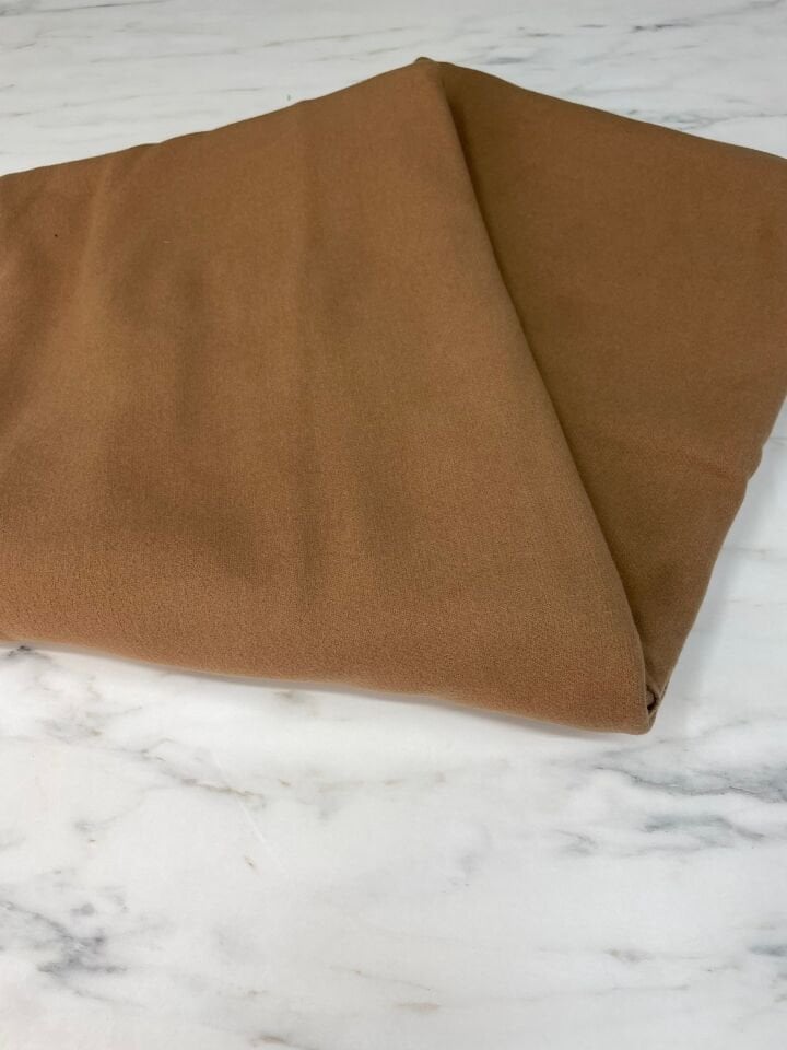 Taş Rengi Kabanlık Kaşe Kumaş