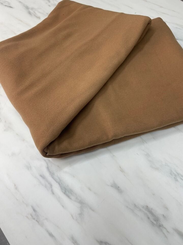 Taş Rengi Kabanlık Kaşe Kumaş