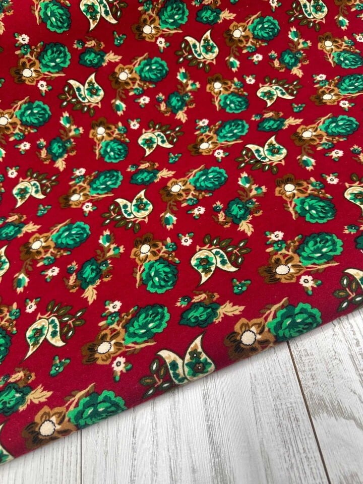 Yüzde Yüz Pamuklu Bazen Kumaş En 90 Cm