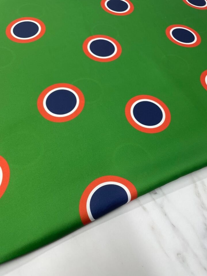 Dire Desen Elbiselik Gömleklik Tivil Saten Kumaş