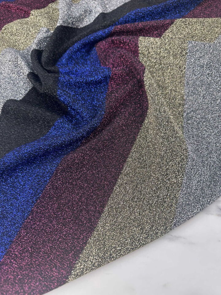 fantazi Sim İp Dokuma Likralı Dökümlü Örme