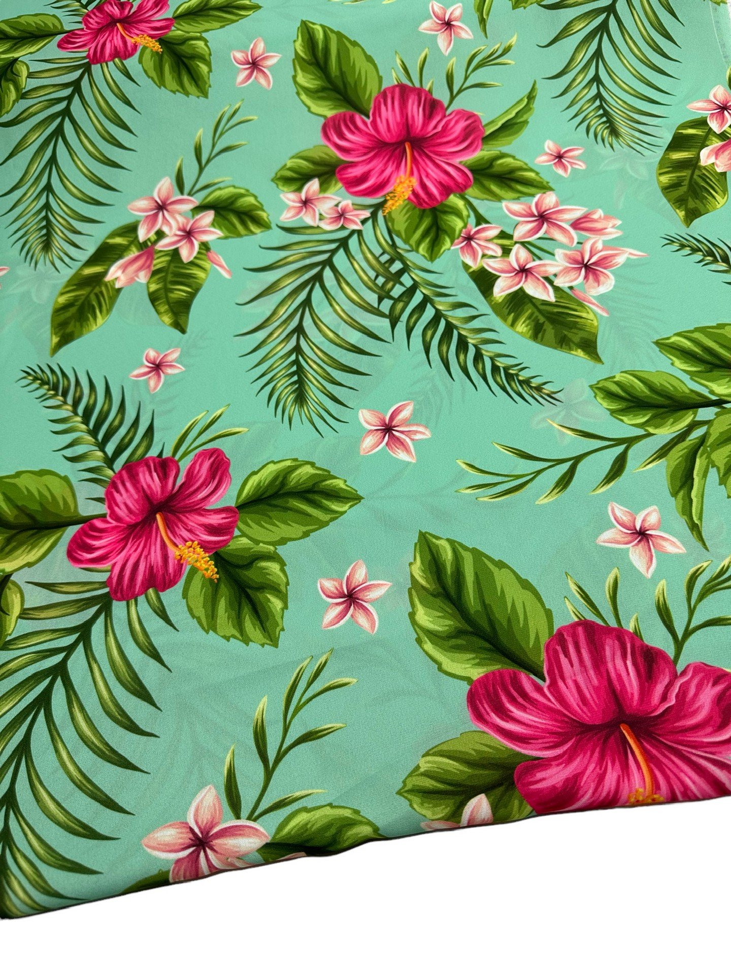 Lilyum Desen Elbiselik Gömleklik Krep Kumaş