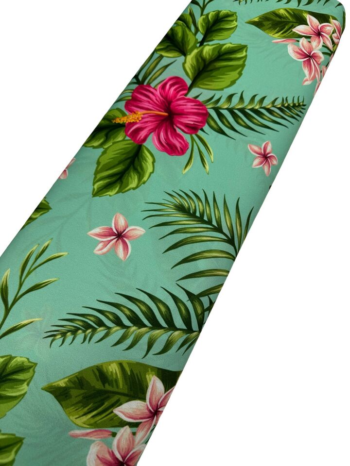 Lilyum Desen Elbiselik Gömleklik Krep Kumaş