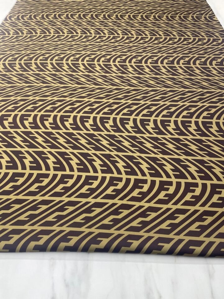 F Desen Elbiselik Gömleklik Tivil Saten Kumaş