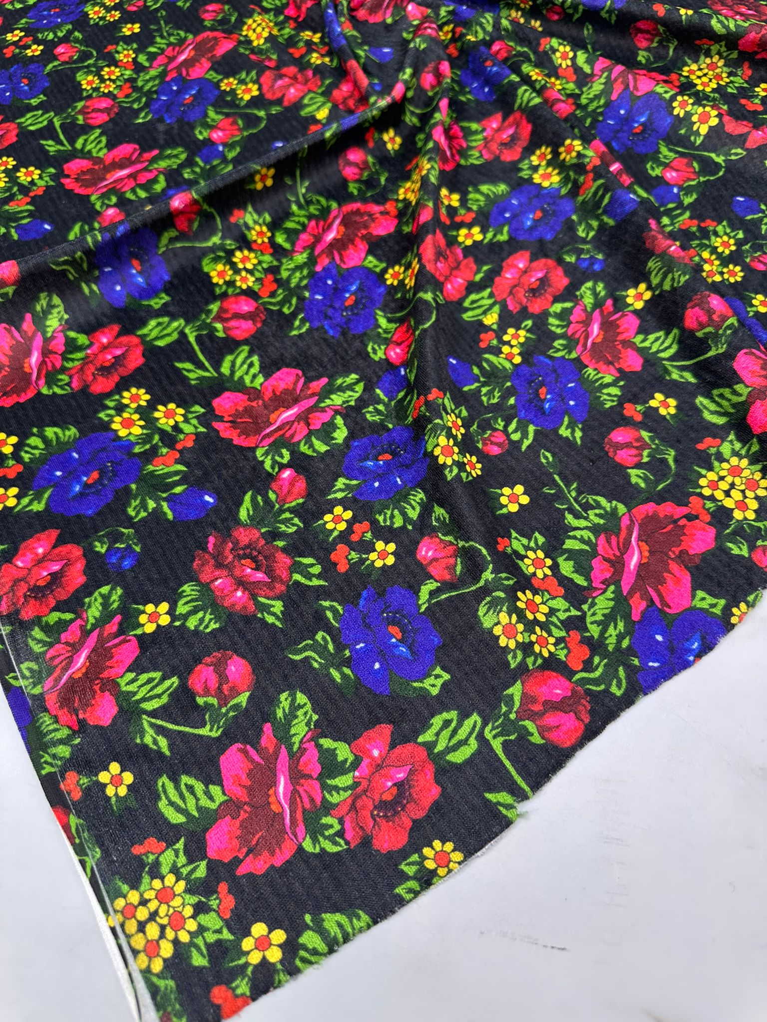 Türkmen Desen İnci Kadife Likralı Yumuşak