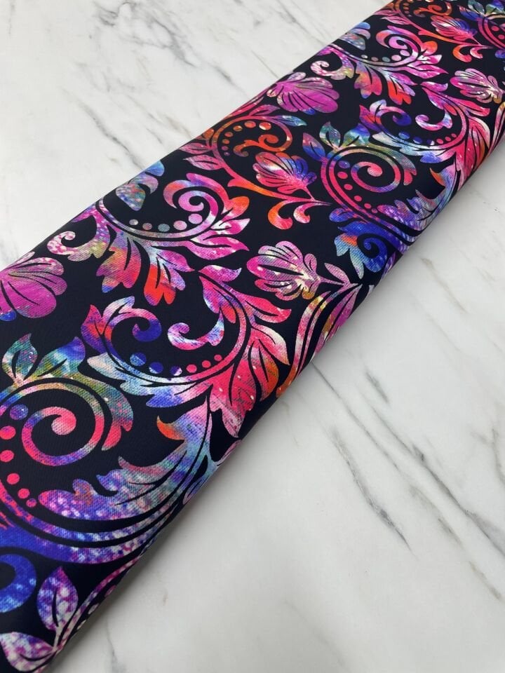 Nakış Desen Elbiselik Gömleklik Krep Kumaş