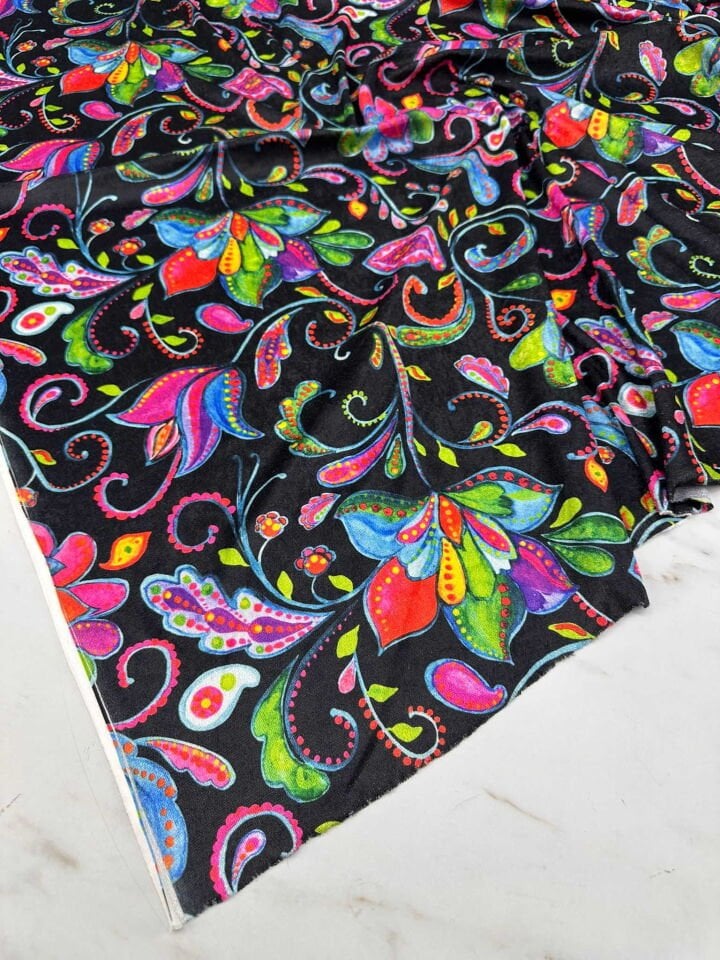 Desenli İnci Kadife Likralı Yumuşak Dökümlü