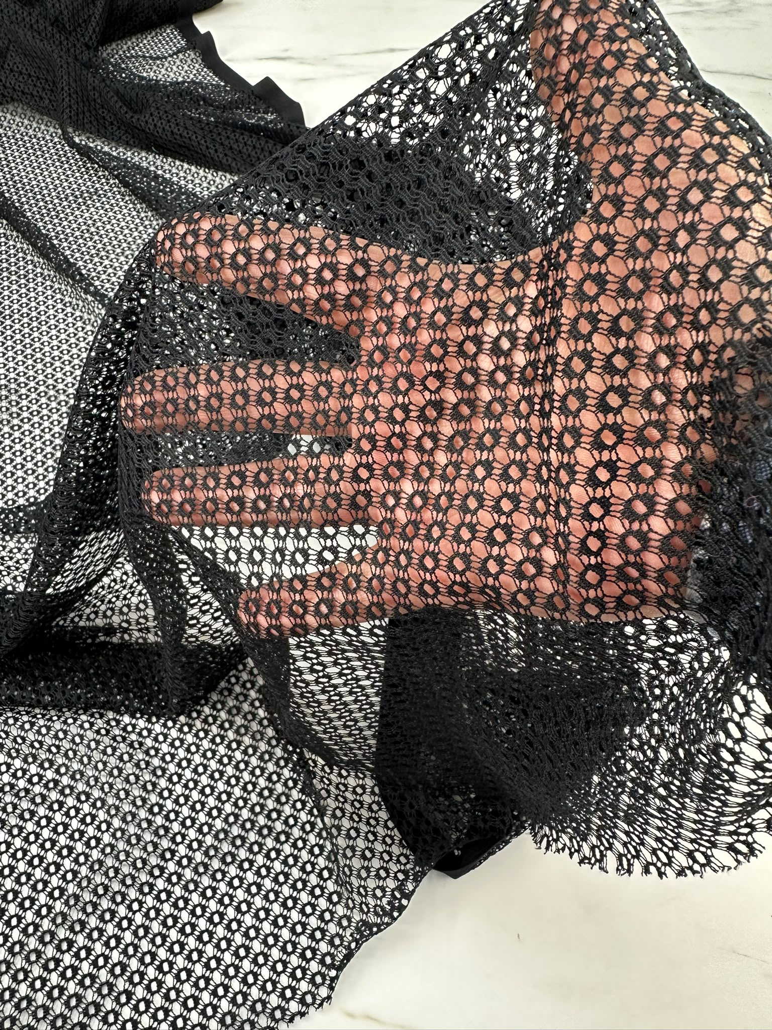 Desenli File Tül