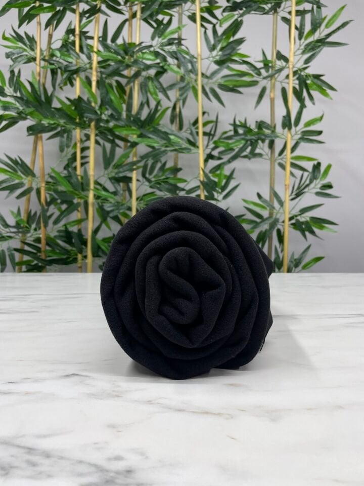 Siyah Kabanlık Kaşe Kumaş