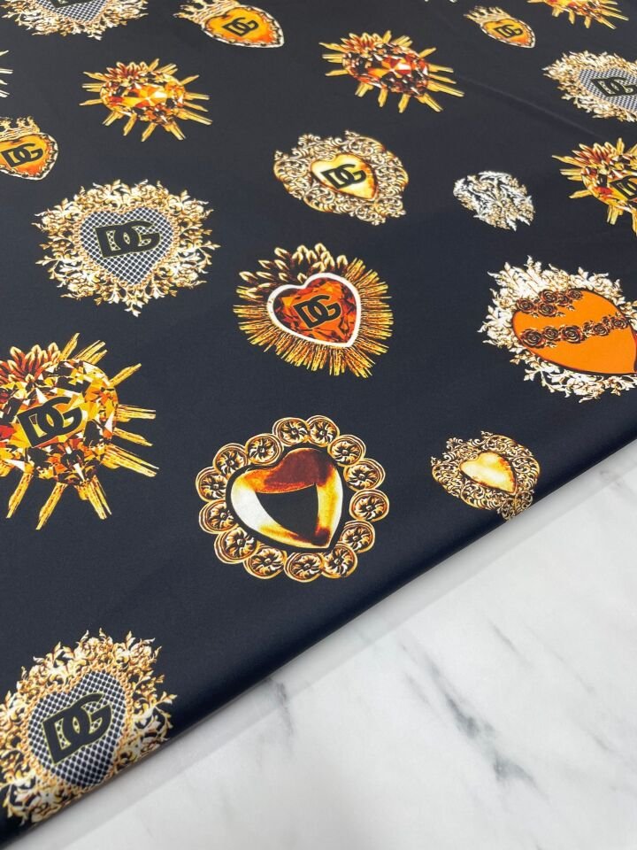 DG Desen Elbiselik Gömleklik Tivil Saten Kumaş