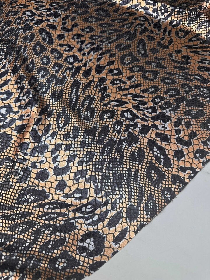 Fantazi Ürün leopar Simli Elbise Etek Gömlek Şalvar