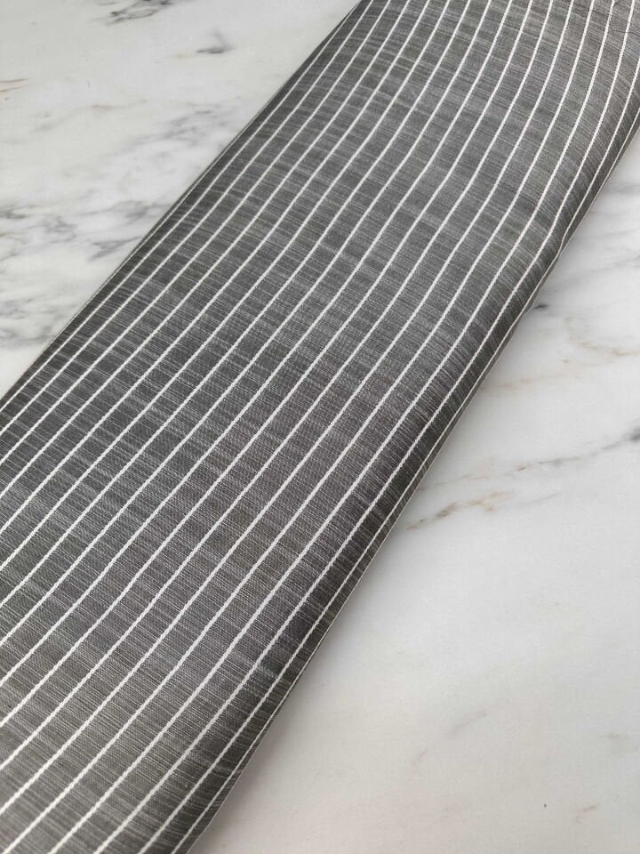 Pamuklu Ürün Cizgili Keten Elbise Etek Gömlek Tunik