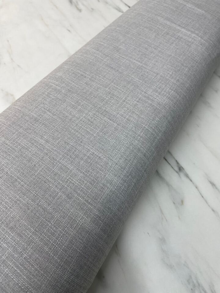 Gri Tivl Dokuma Eteklik Pantolonluk  Poliviskon Kumaş