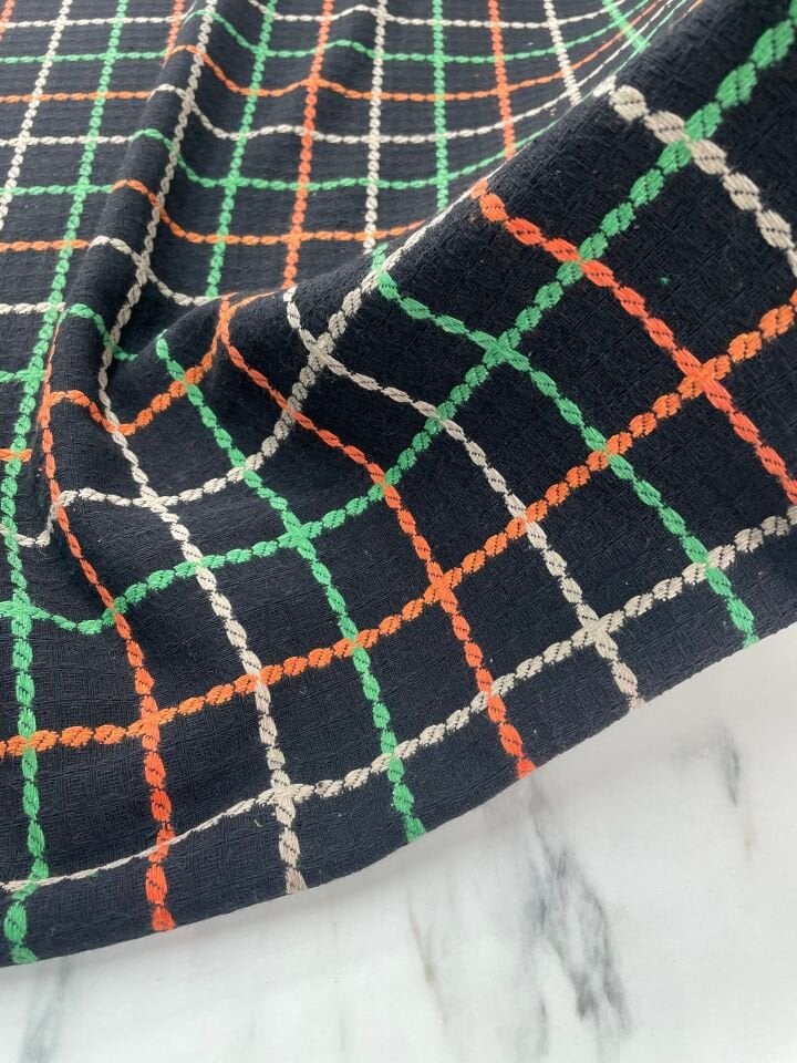 Siyah Şanel Elbiselik Kumaş