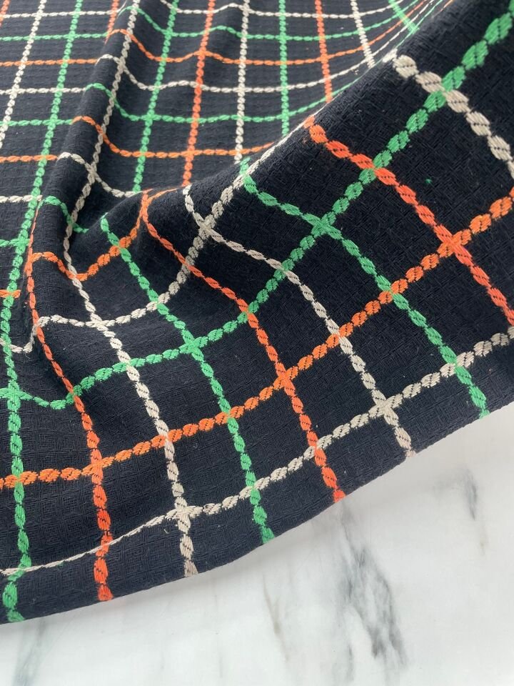 Siyah Şanel Elbiselik Kumaş