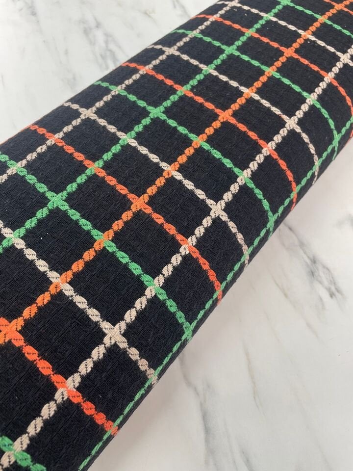 Siyah Şanel Elbiselik Kumaş