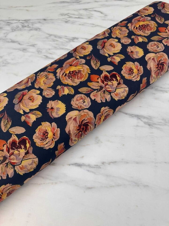 Desenli Windeks Süet Yumuşak Dökümlü Yapıya Sahip