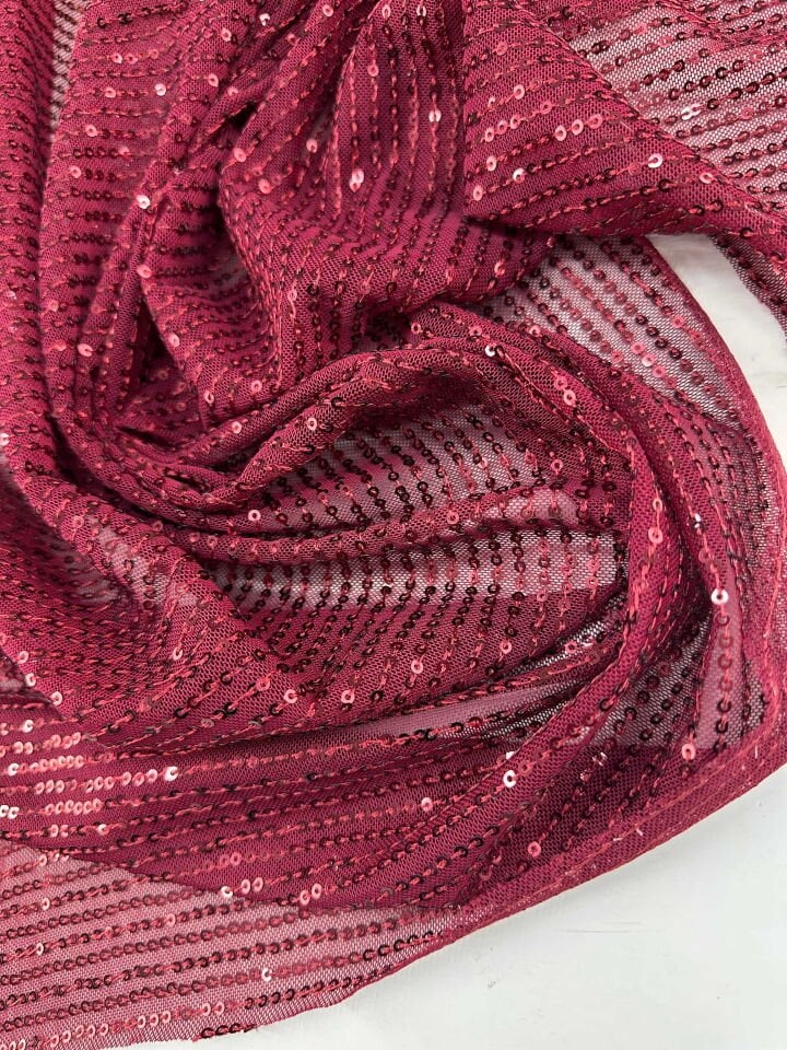 Bordo Zara Payet Elbise Şalvar Abiye