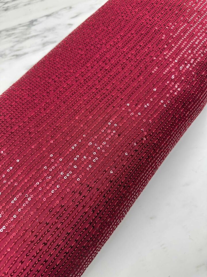 Bordo Zara Payet Elbise Şalvar Abiye