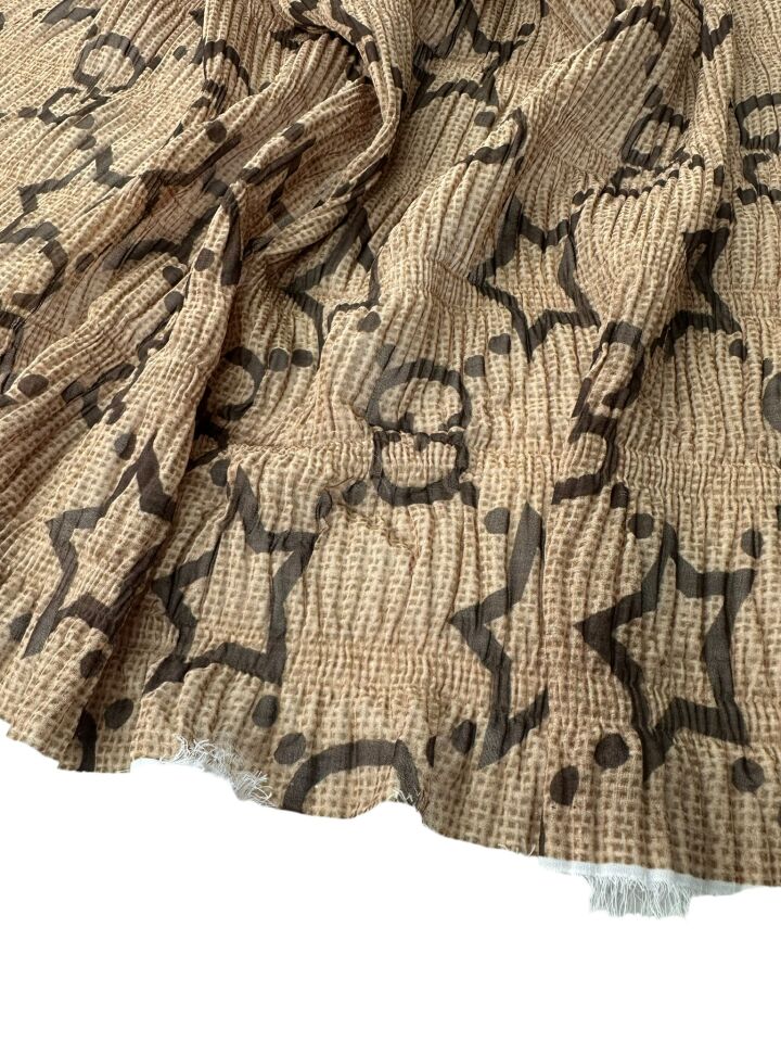 GG Desen Ebiselik Eteklik Gofre Kumaş