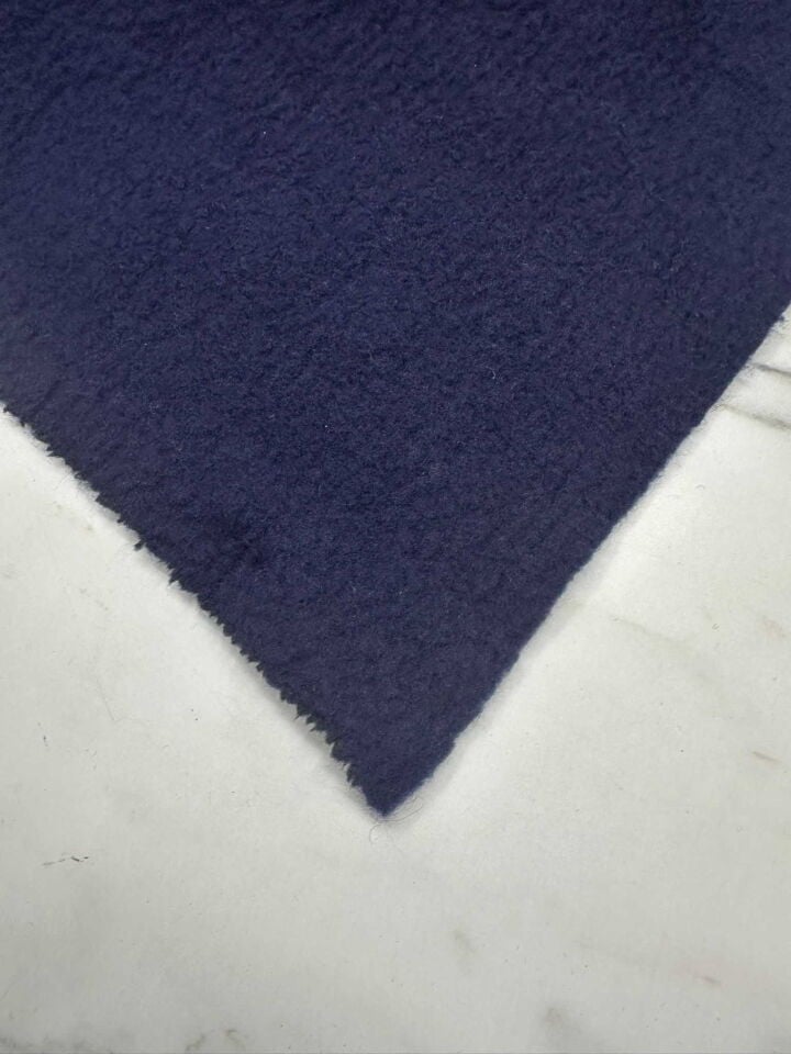 Kısa Tüy Kıvırcık Kuzu Tüy Pelüş Lacivert Renk