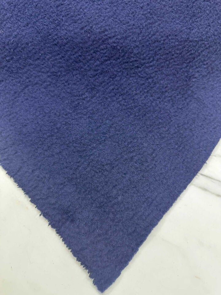 Kısa Tüy Kıvırcık Kuzu Tüy Pelüş Lacivert Renk