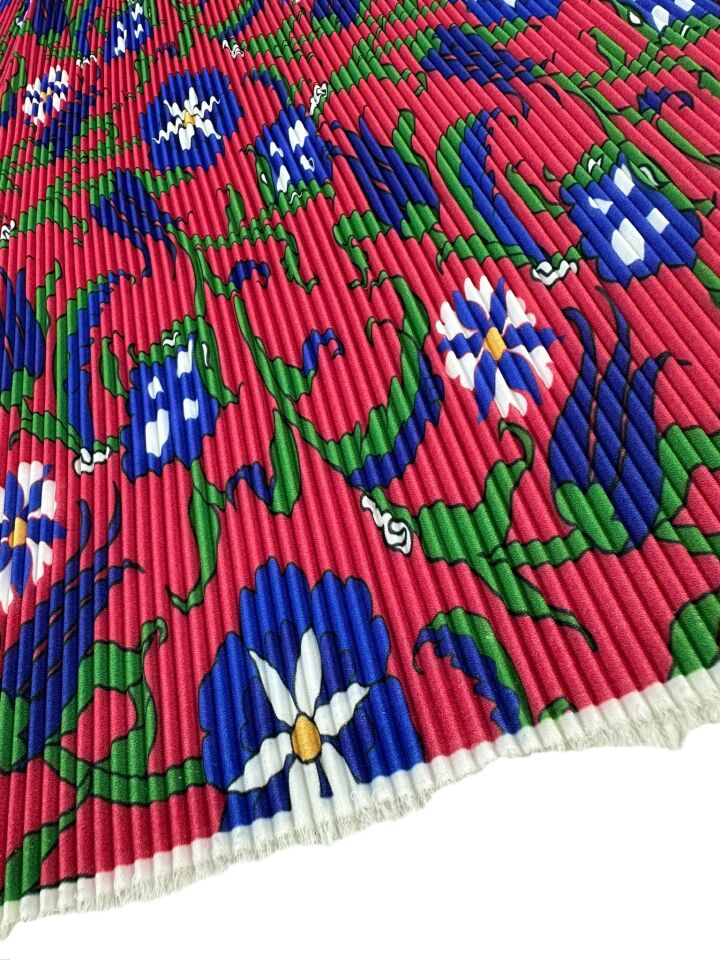 Liva Desen Ebiselik Eteklik Gofre Kumaş