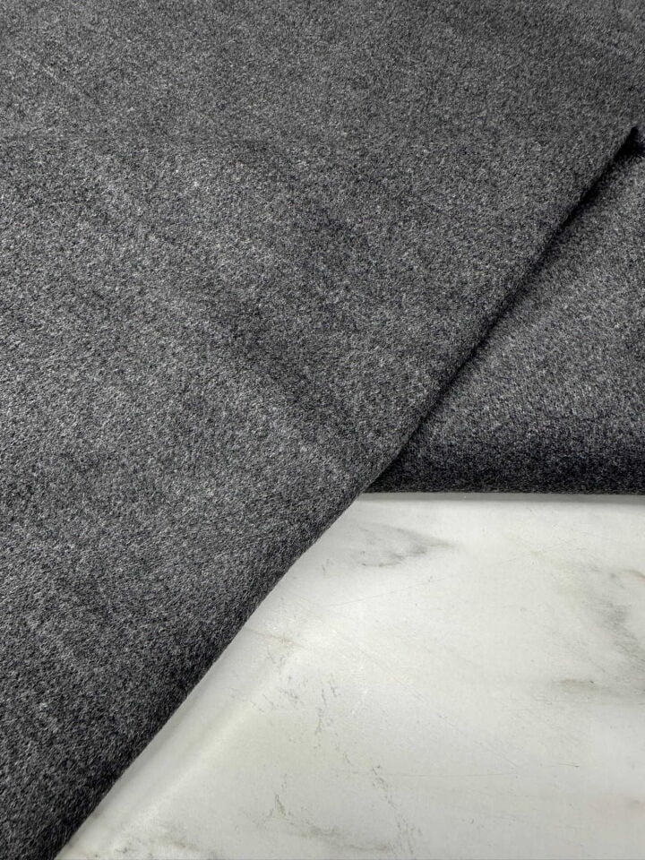 1 ci Kalite Füme Kaşmir Kaban Mont Etek İçin