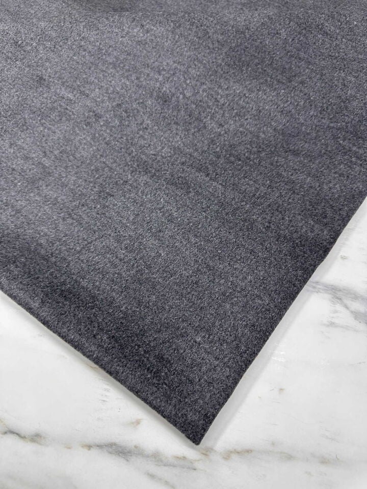 1 ci Kalite Füme Kaşmir Kaban Mont Etek İçin