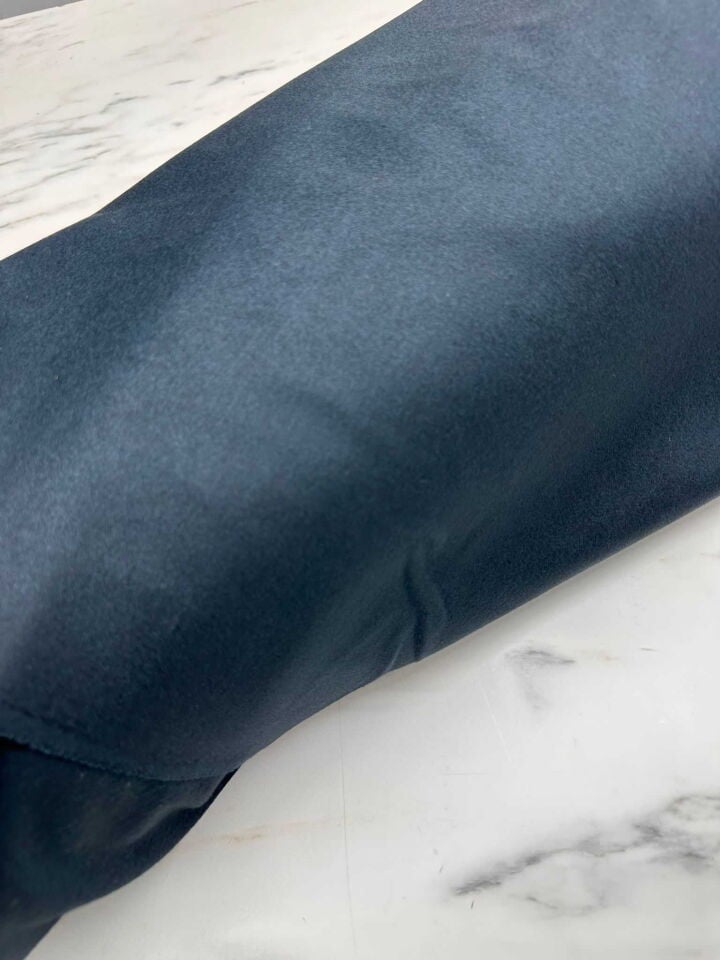 Koyu Kül Yeşili Kaşmir Kumaş Etek Ceket Kaban