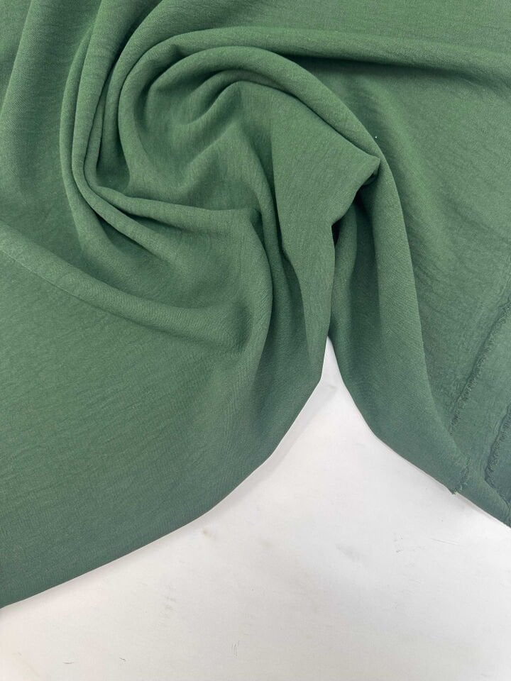 Ceviz Yeşili Ayrobin Kumaş Elbise Etek Gömlek Pantolon