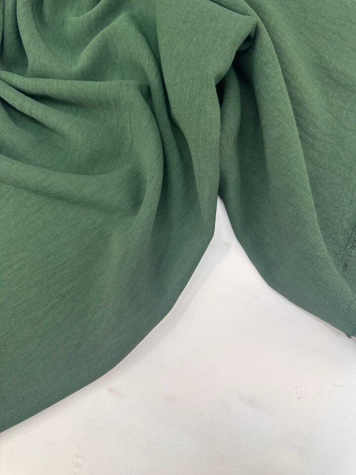 Ceviz Yeşili Ayrobin Kumaş Elbise Etek Gömlek Pantolon