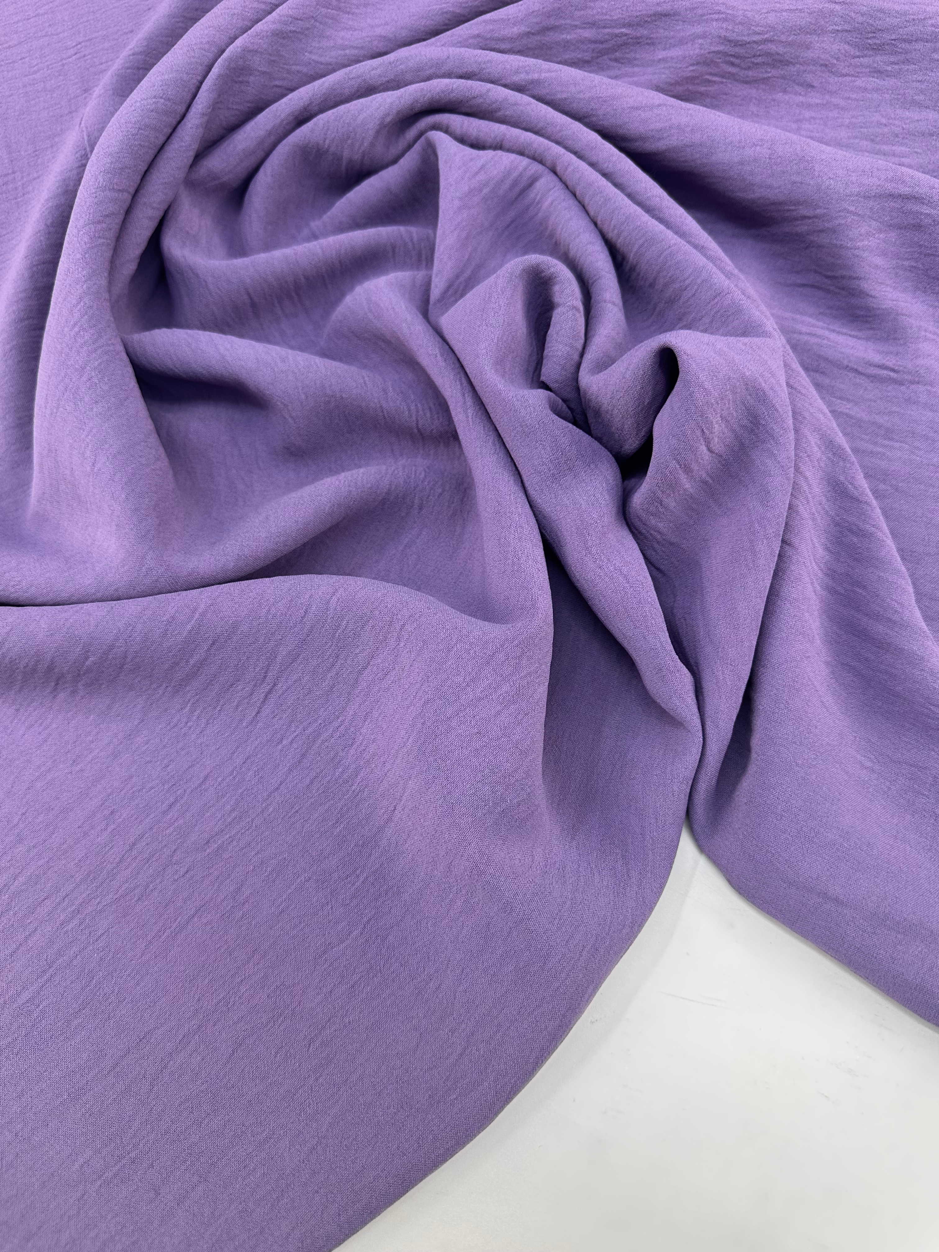 Lila Rengi Ayrobin Krep Elbise Etek Gömlek Pantolon