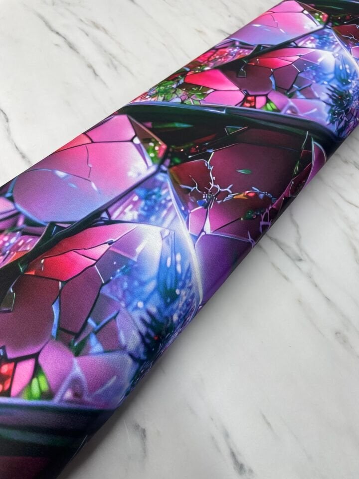 Kristal Desen Elbiselik Gömleklik Tivil Saten Kumaş