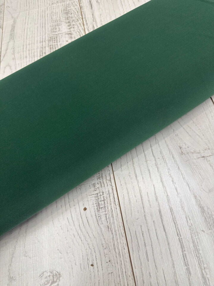 Zümrüt Yeşili En Boy Likralı Jarse Kumaş