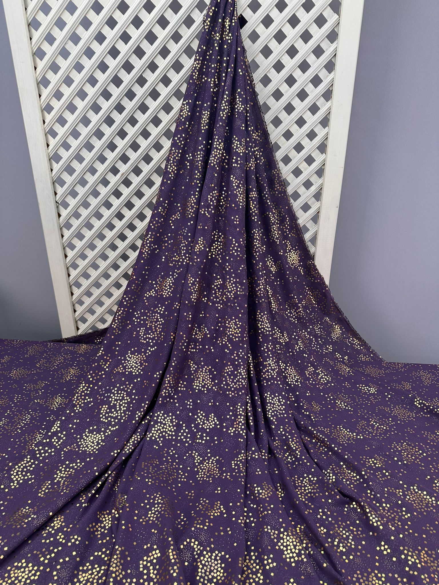 Özel Ürün Kesme Varak Krep Göz Alıcı Desen