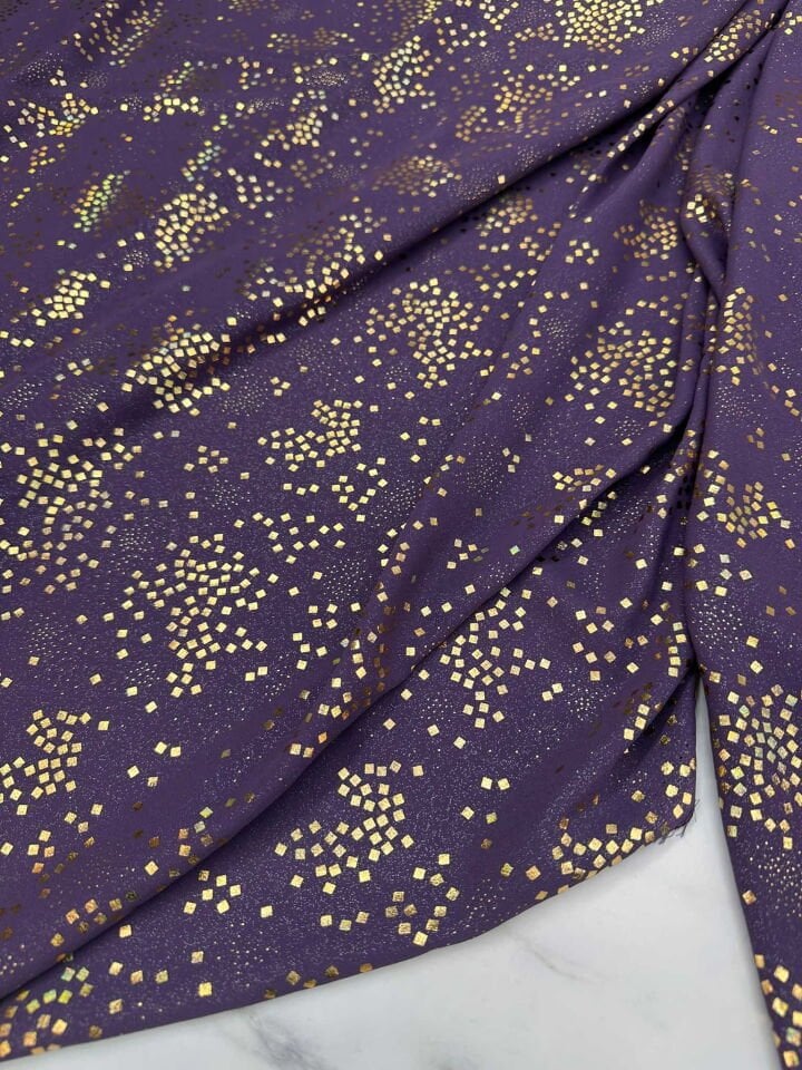 Özel Ürün Kesme Varak Krep Göz Alıcı Desen