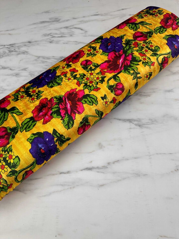 Türkmen Desen İnse Kadife Elbise Etek Gömlek Şalvar