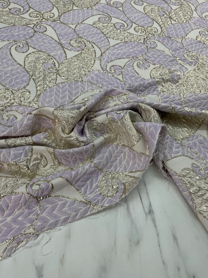 Verona Desen Elbiselik Brokar Kumaş