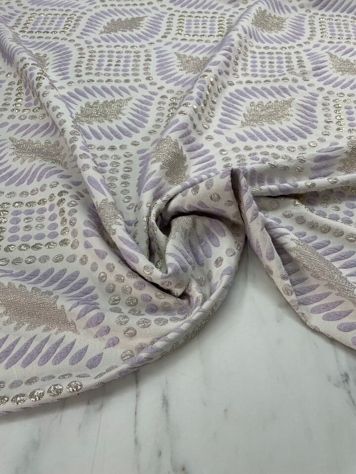 Groningen Desen Elbiselik Brokar Kumaş