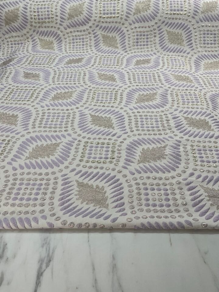 Groningen Desen Elbiselik Brokar Kumaş